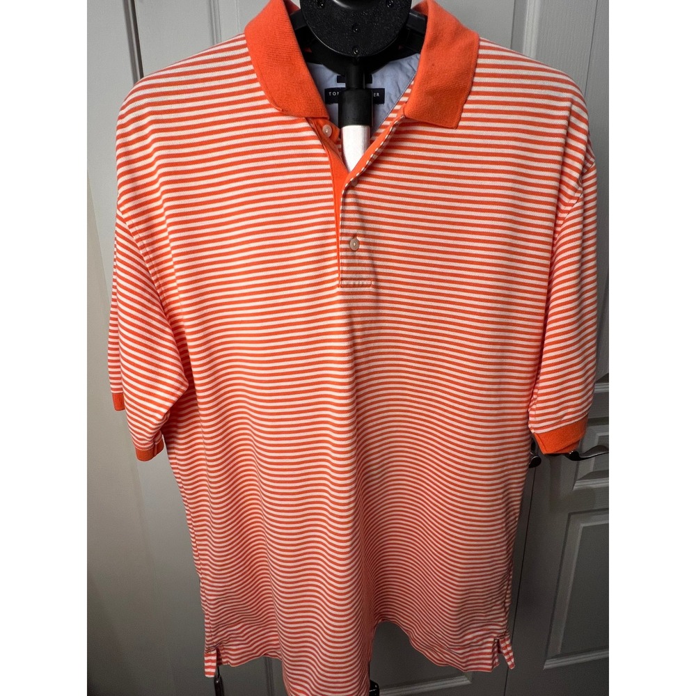 Tommy Hilfiger Golf Polo Men L Sporty Preppy Performance Retro Tenniscore Y2k